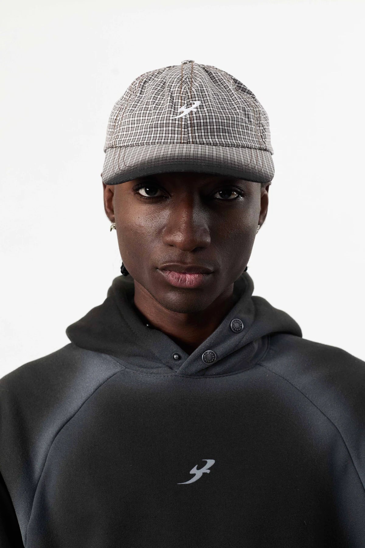 Barra Crew - 6 Panel Jateado Xadrez