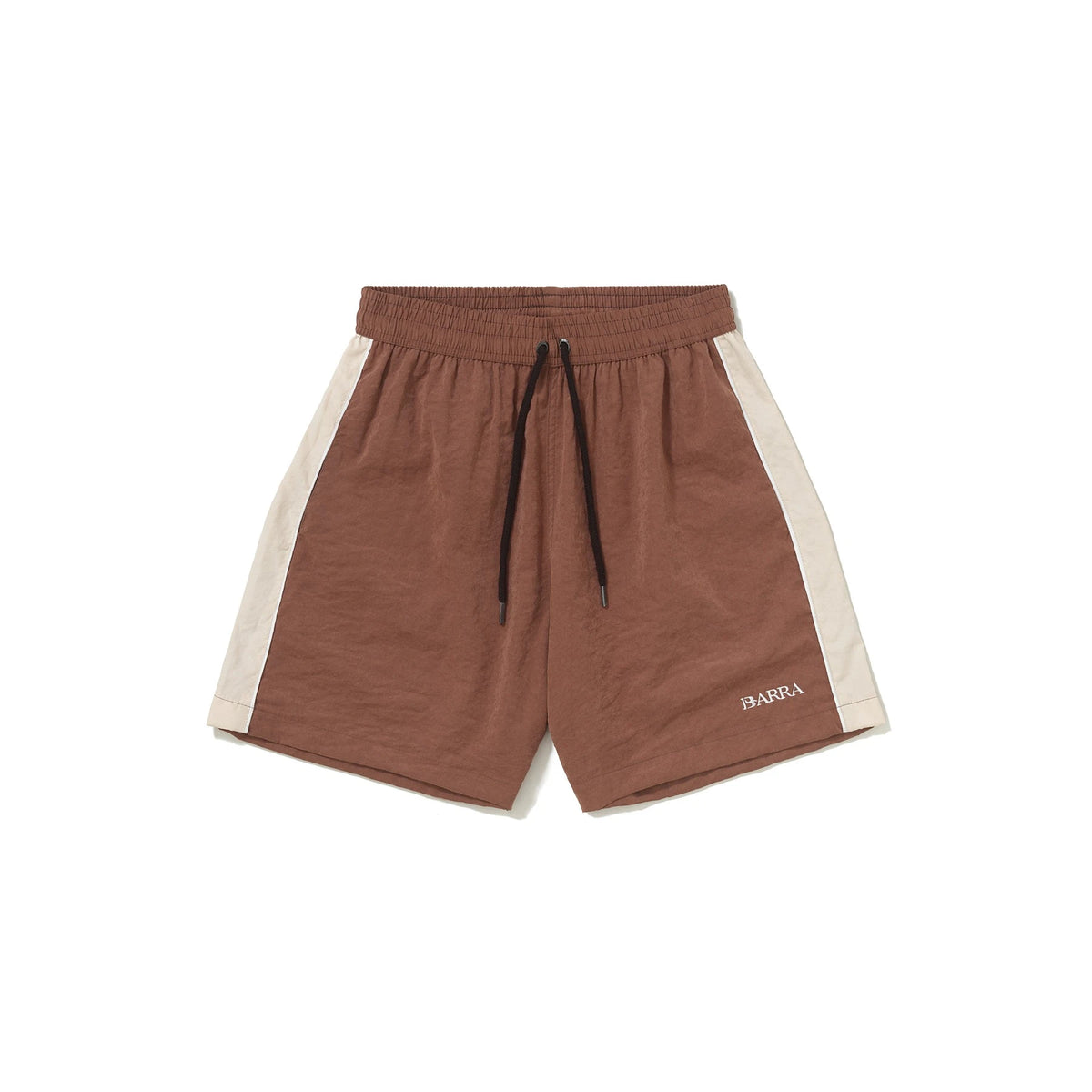 Shorts Esportivo Clássico Marrom Barra