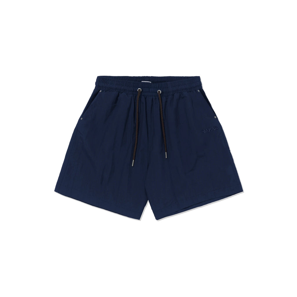 Shorts Clássico Leve Azul Marinho Barra
