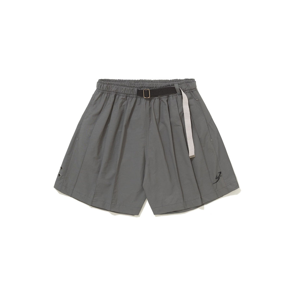Short Nervuras B Garça Cinza Barra