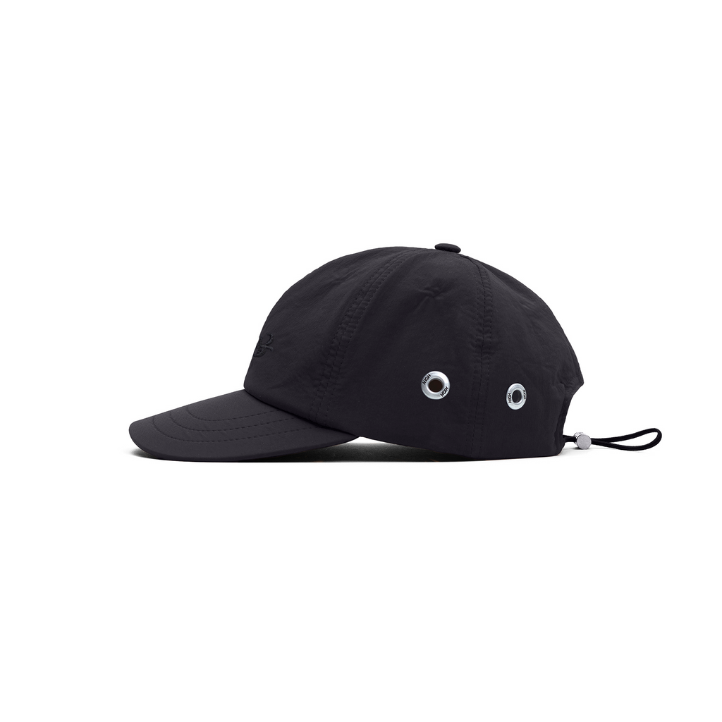 6-Panel Preto High a/c Barra