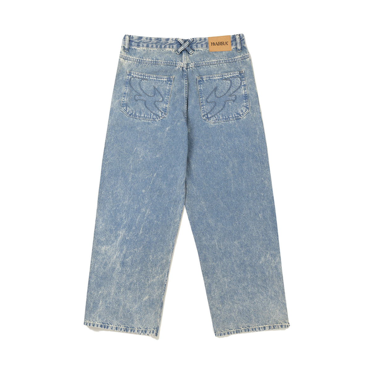 Calça Jeans Clássica Azul Barra