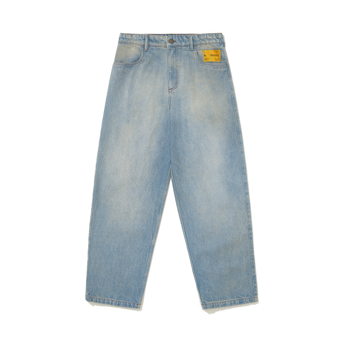 Calça Jeans Clássica Azul Barra