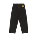 Calça Jeans Clássica Preta Barra