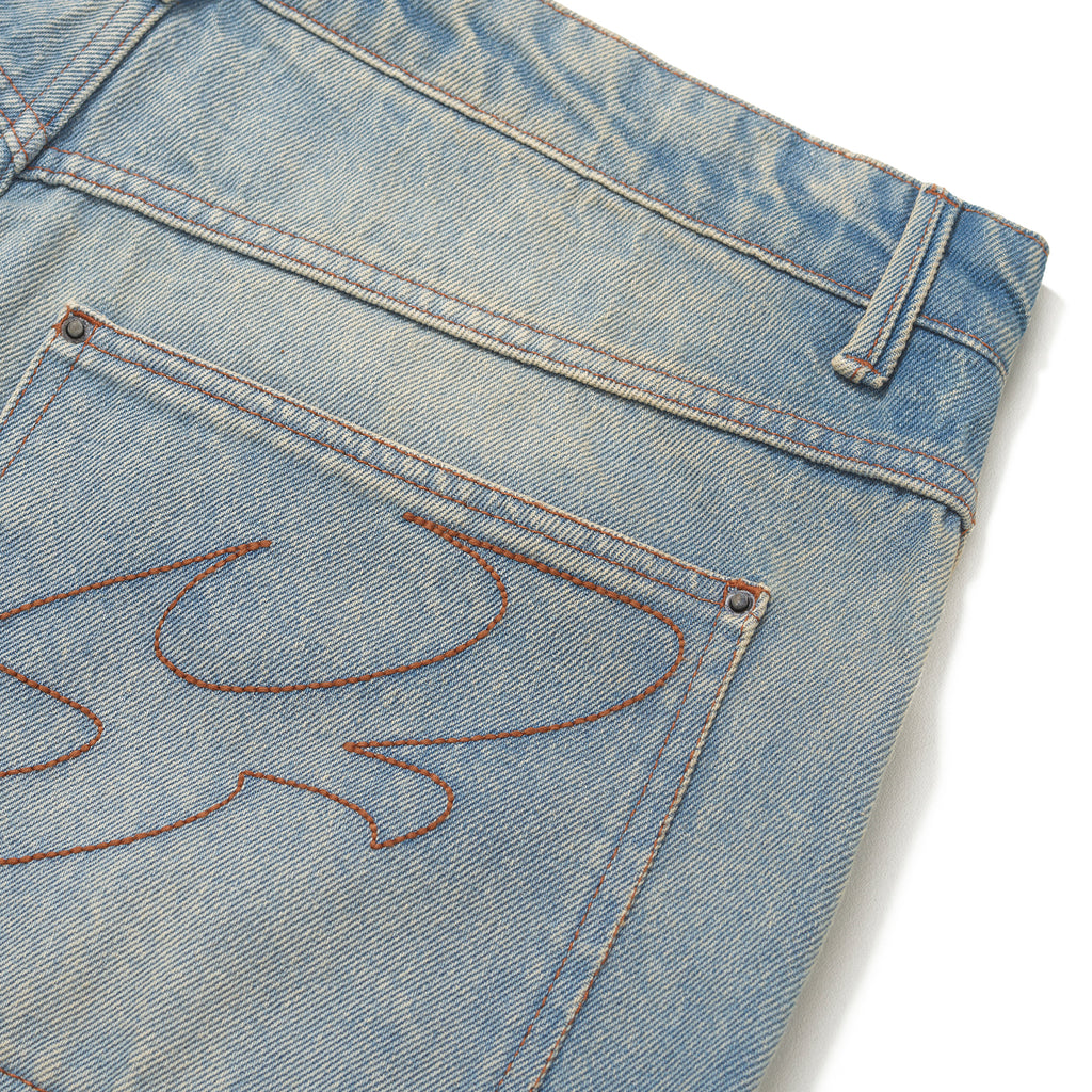 Calça Jeans Clássica Azul Barra