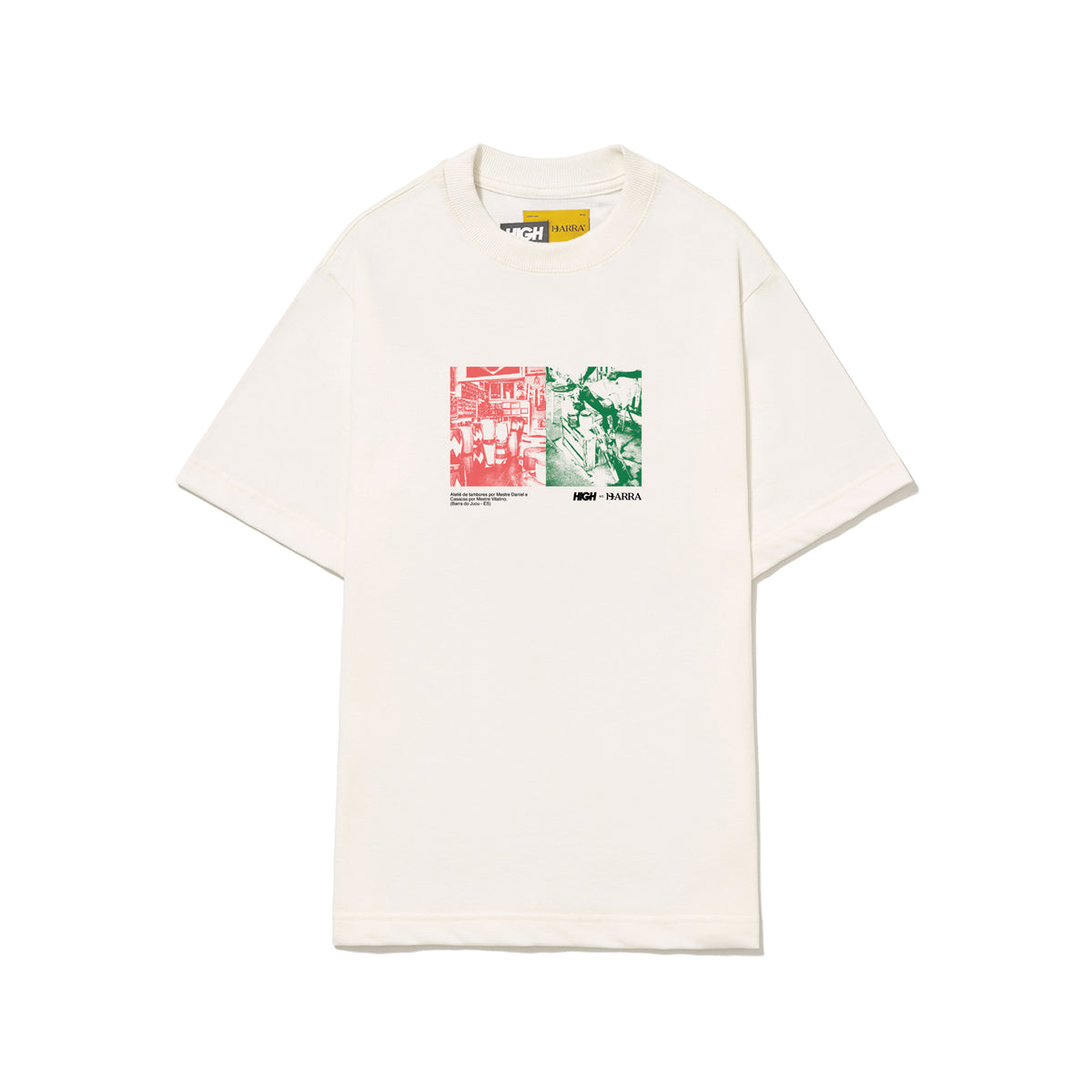 Camiseta Ateliê Off-White High a/c Barra
