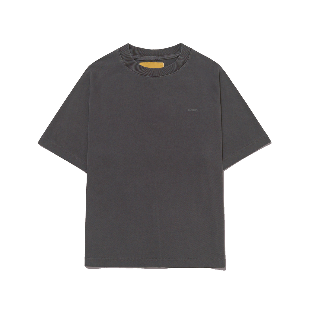 Camiseta Barra Logo Clássica Grafite Estonada