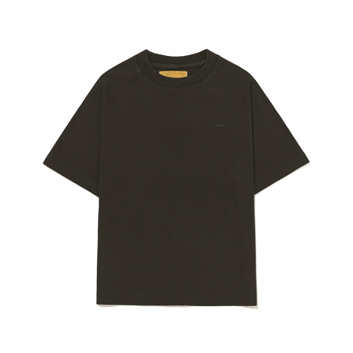 Camiseta Barra Logo Marrom Estonado