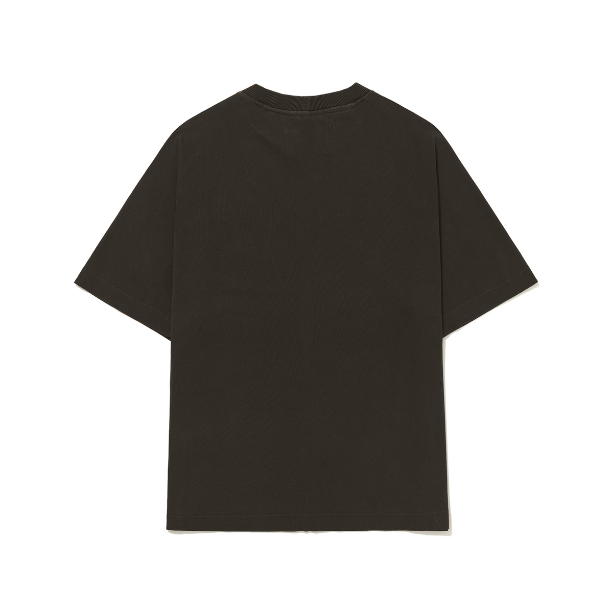 Camiseta Barra Logo Marrom Estonado