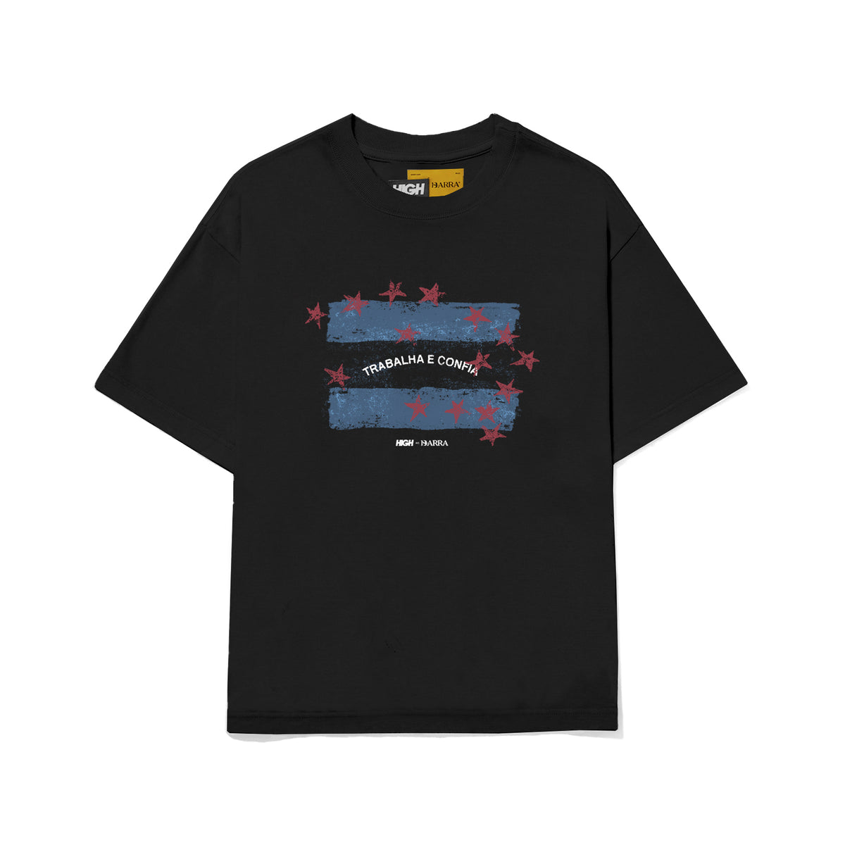 Camiseta Espírito Santo Preta High a/c Barra