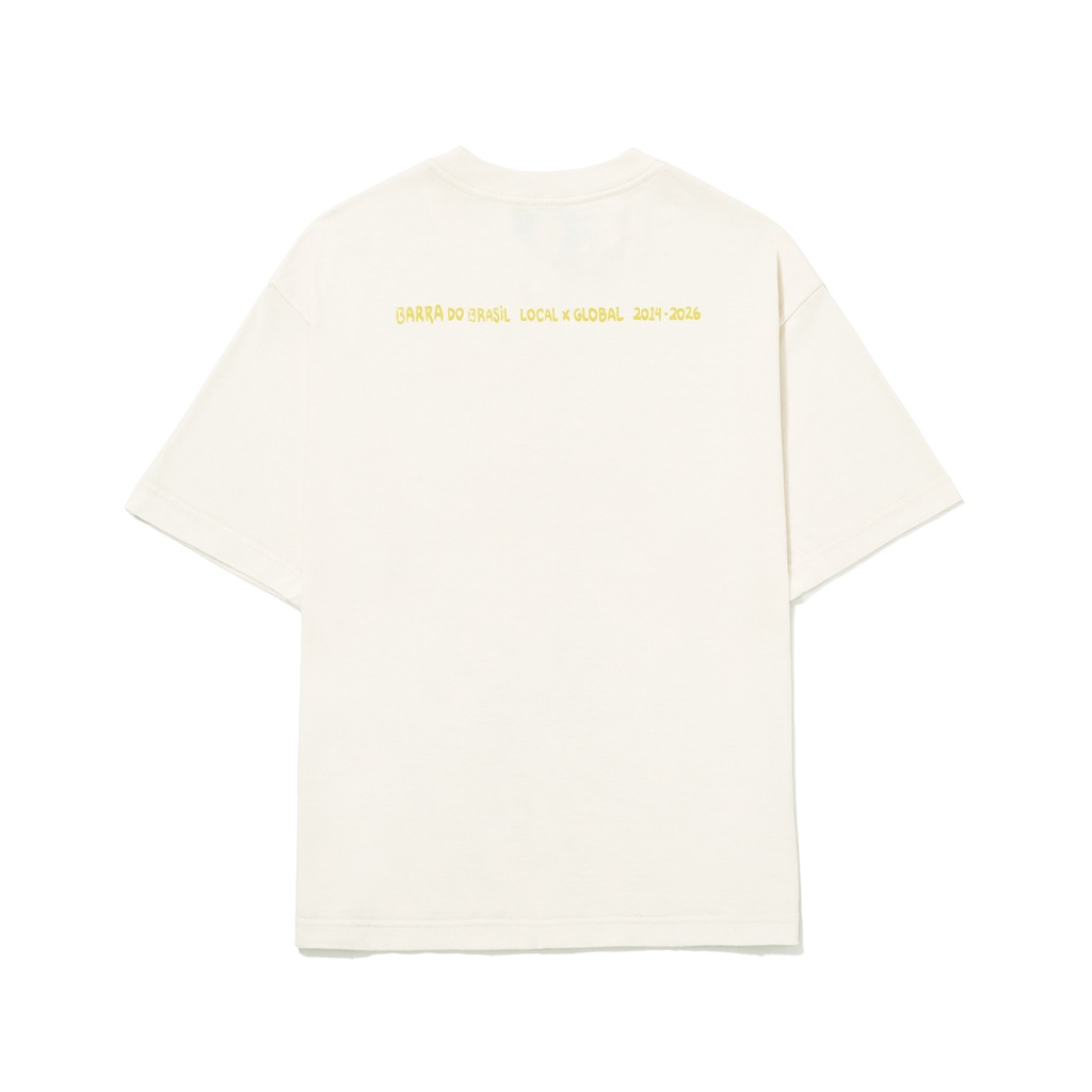 Camiseta Iconografia Branca Barra