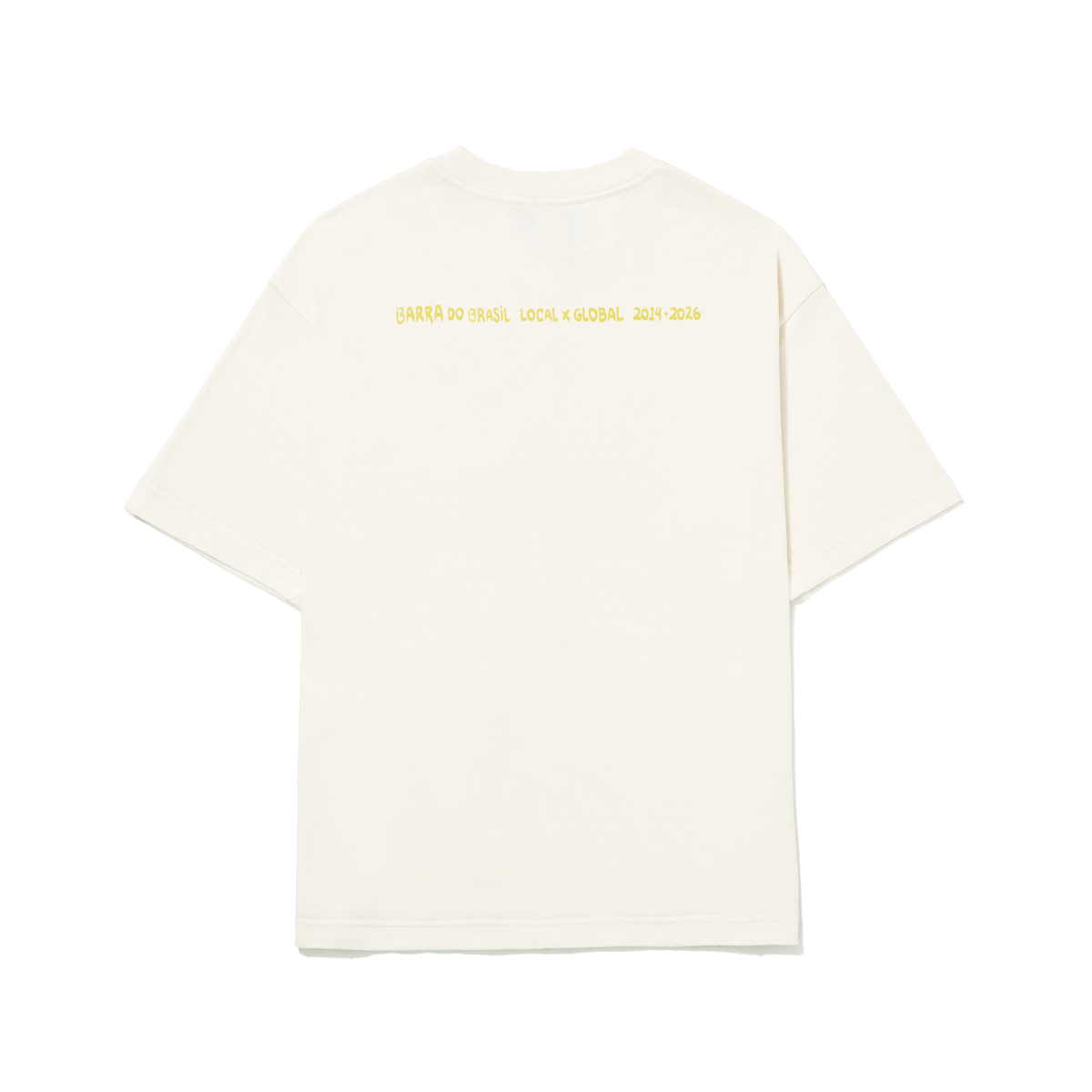 Camiseta Iconografia Branca Barra