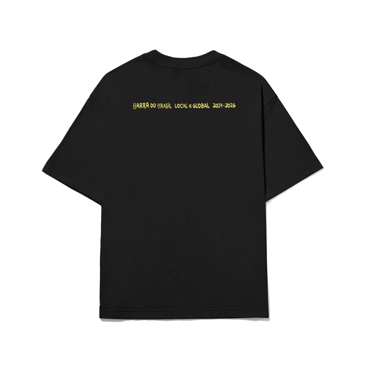 Camiseta Iconografia Preta Barra