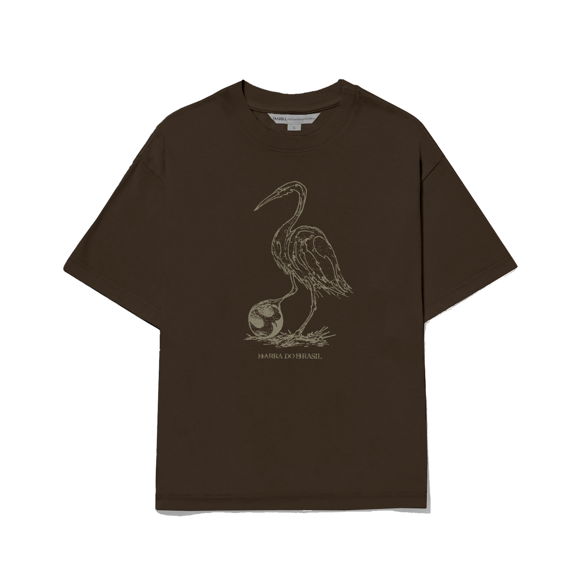 Camiseta Nativa Marrom Barra