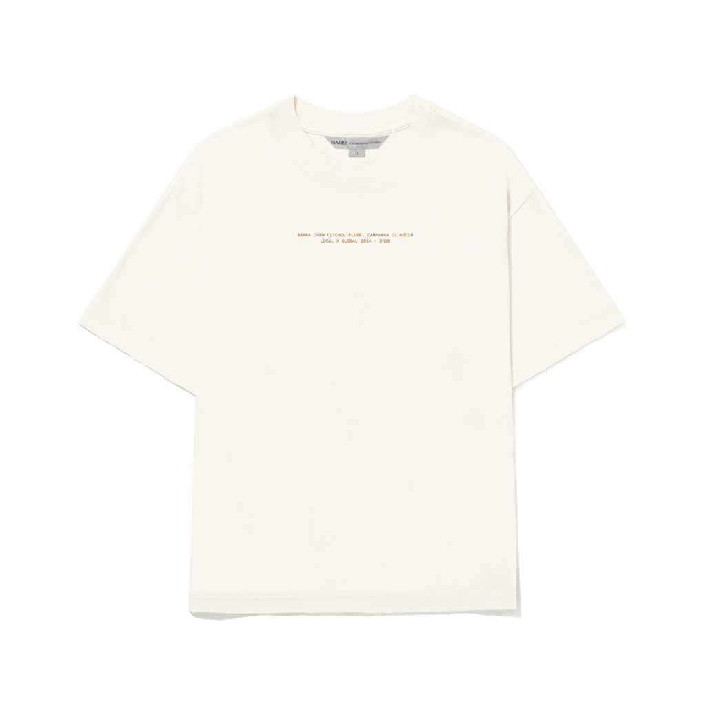 Camiseta Varzea Off-White Barra