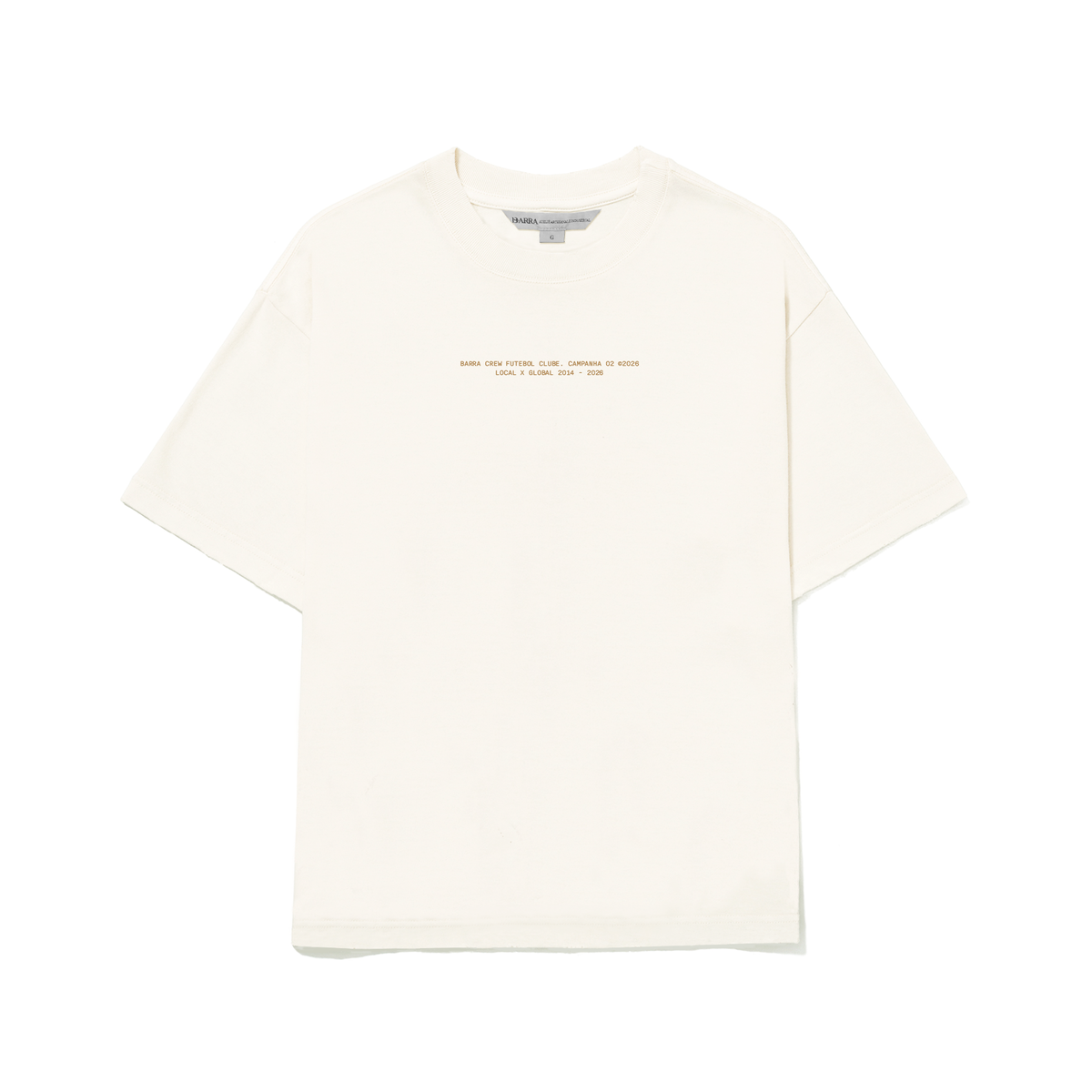 Camiseta Varzea Off-White Barra