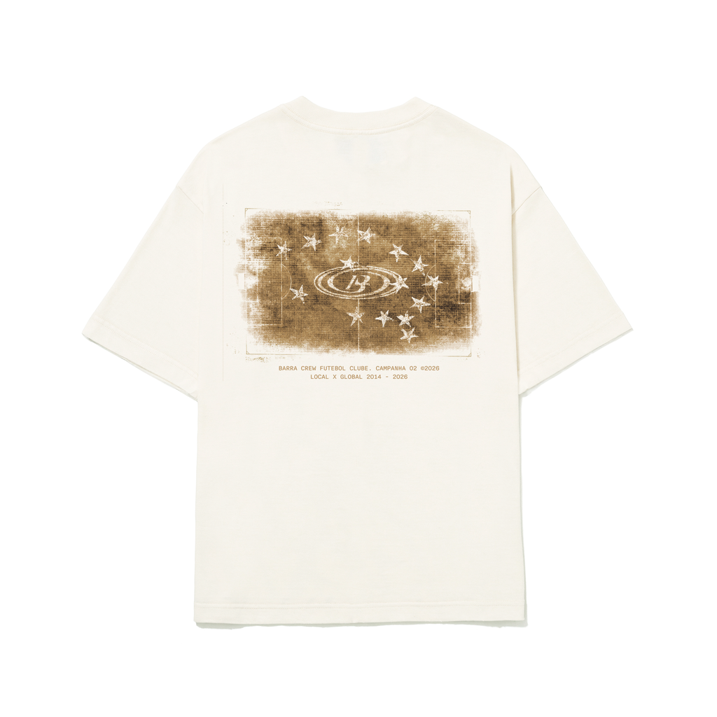 Camiseta Varzea Off-White Barra