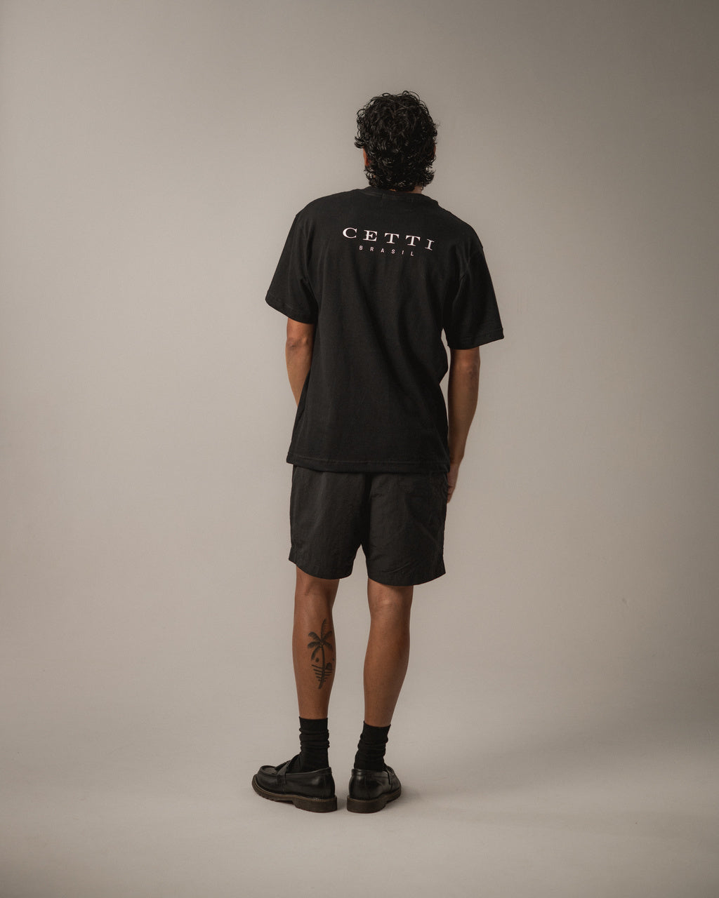 Camiseta Brasil Preta Cetti