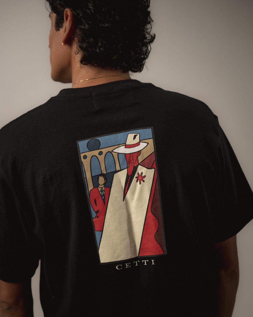 Camiseta Malandro Preta Cetti
