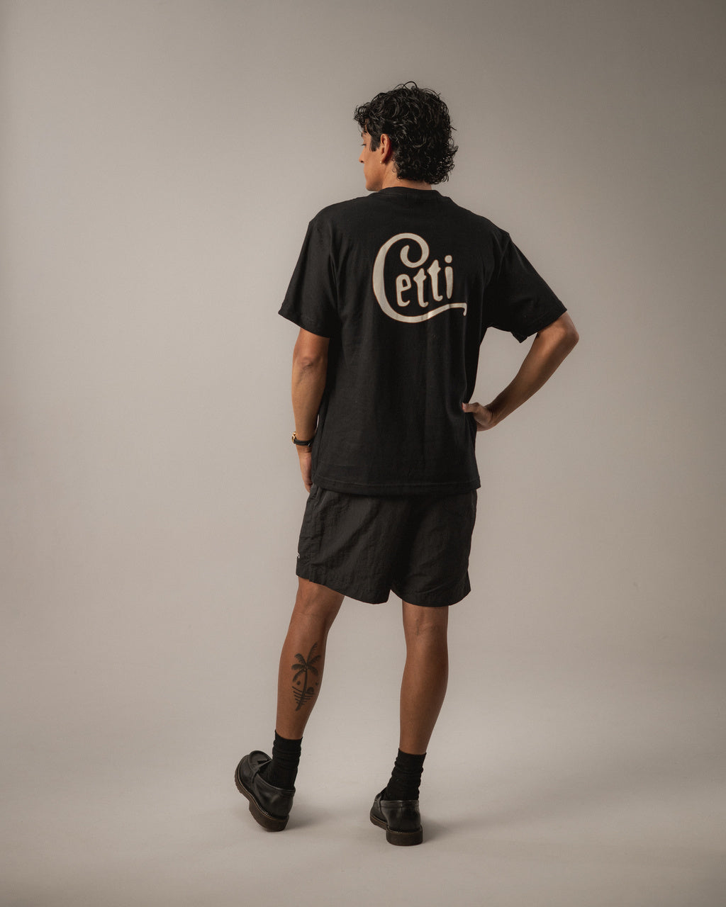Camiseta Espedito Preta Cetti