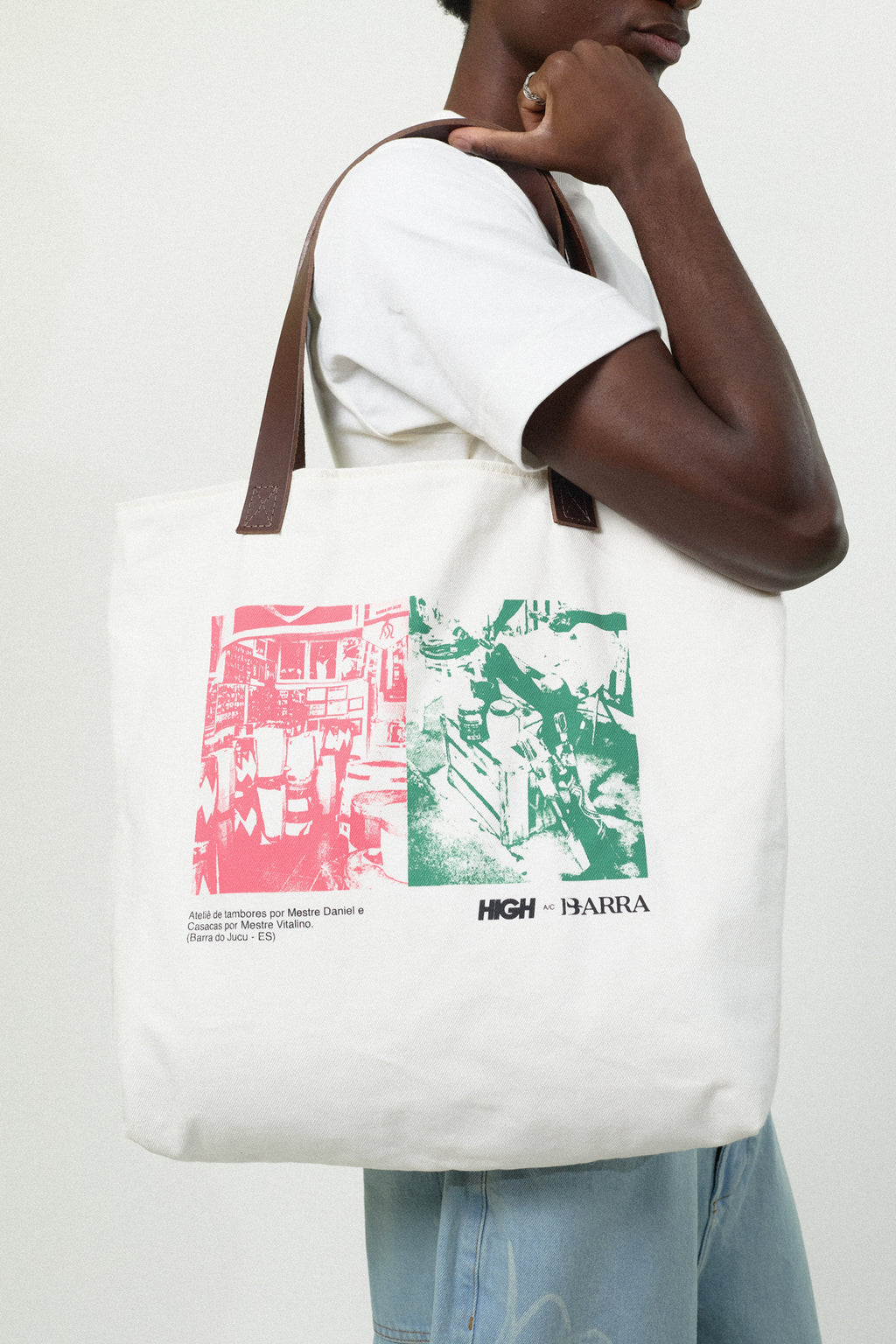 Tote Bag Off-White High a/c Barra
