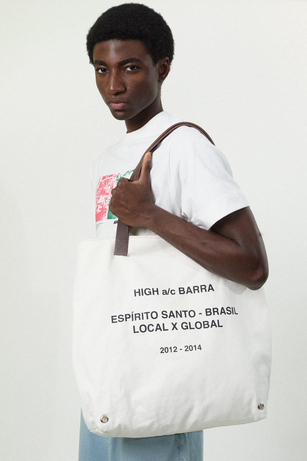 Tote Bag Off-White High a/c Barra