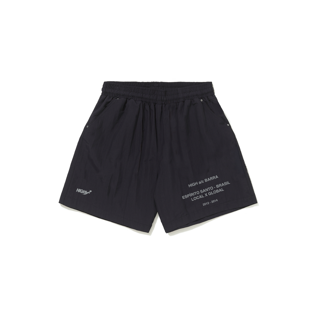 Short Preto High a/c Barra
