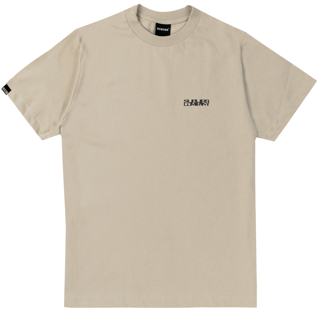 Camiseta Klaus Bege Suburb