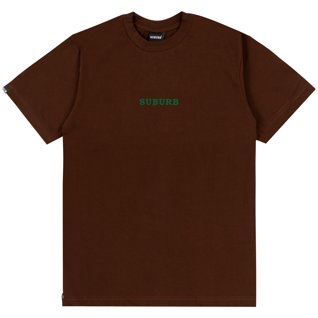 Camiseta Embroidery Marrom Suburb