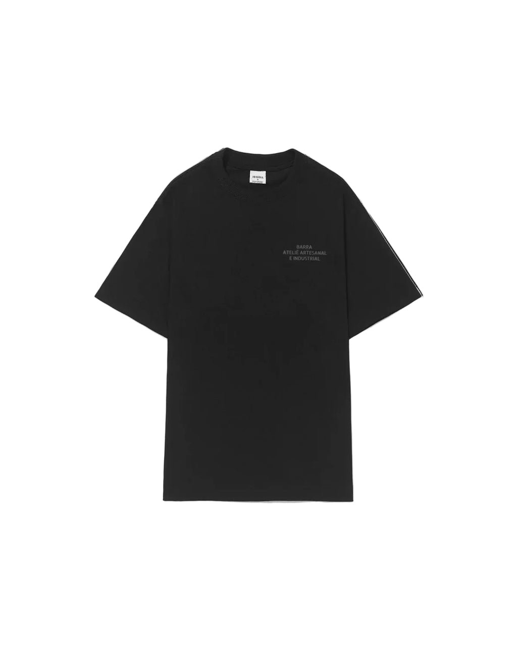Camiseta Barra Atelie Estencil Preta