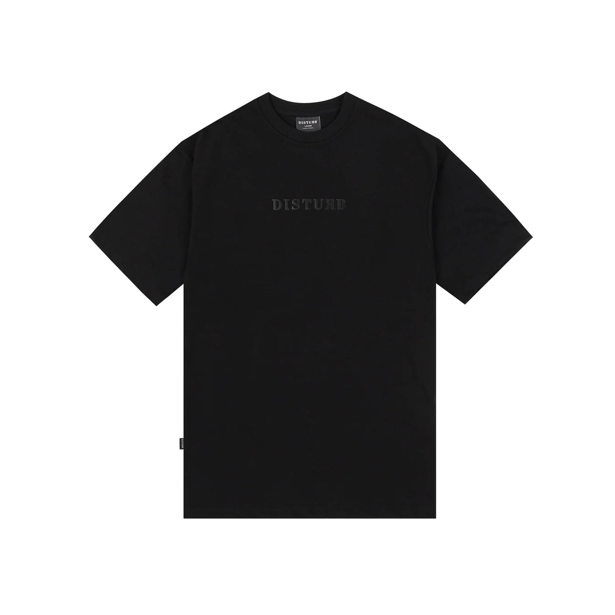 Camiseta Core Logo Preta Disturb