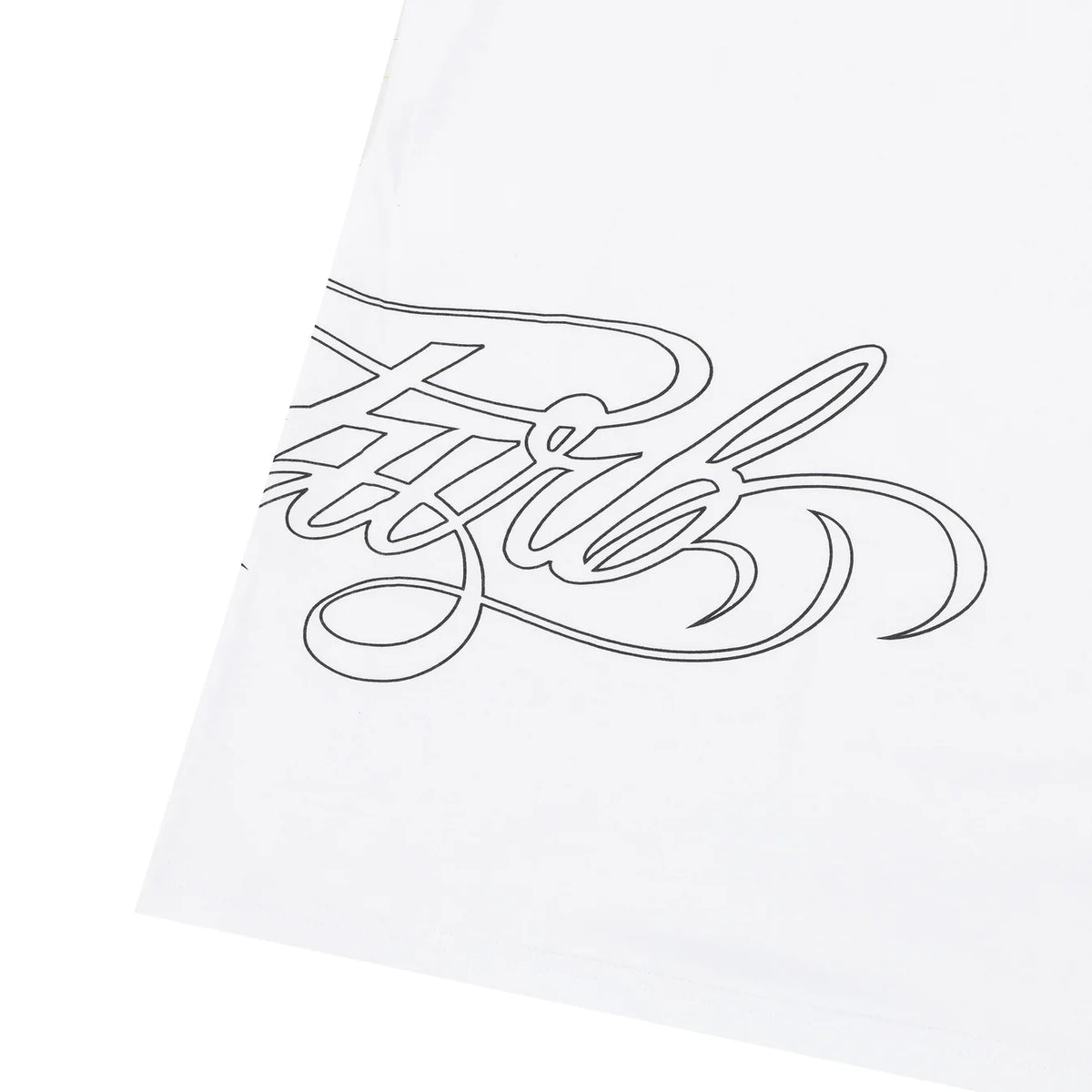 Camiseta Script Off-White Disturb