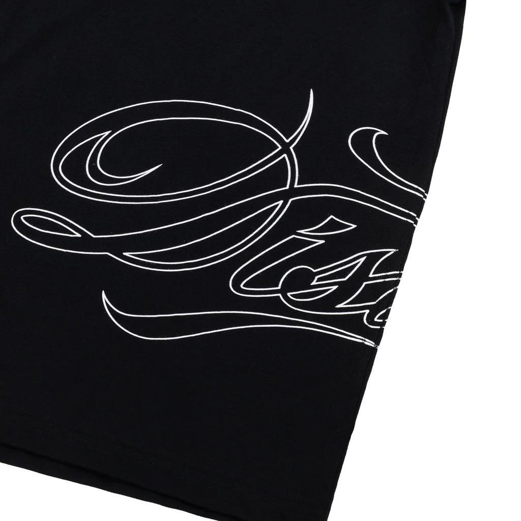 Camiseta Script Preta Disturb