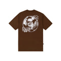 Camiseta Built By Disturb Marrom