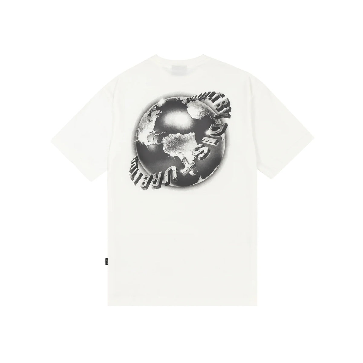 Camiseta Built By Disturb Off-White