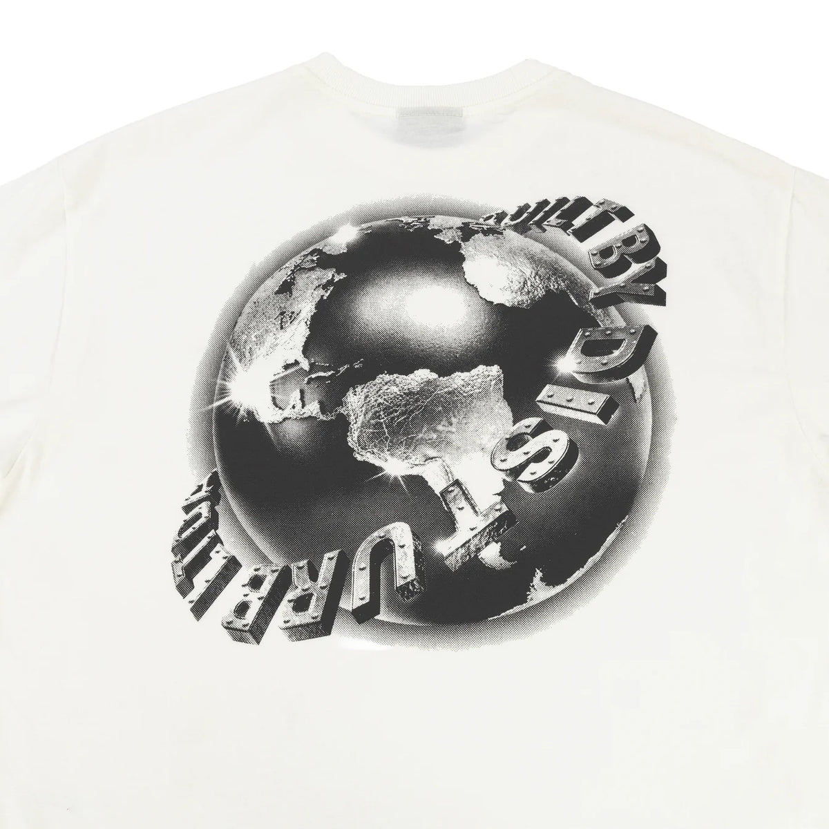 Camiseta Built By Disturb Off-White