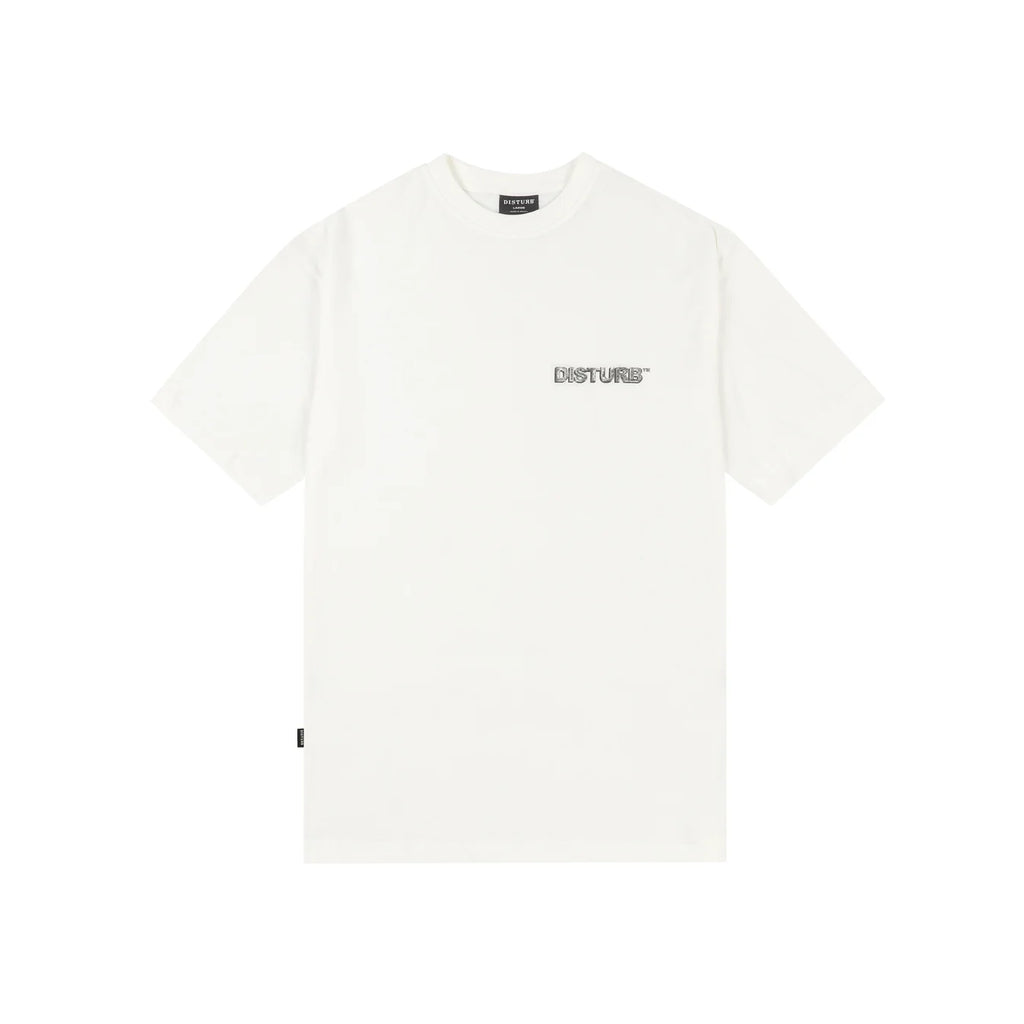 Camiseta Built By Disturb Off-White
