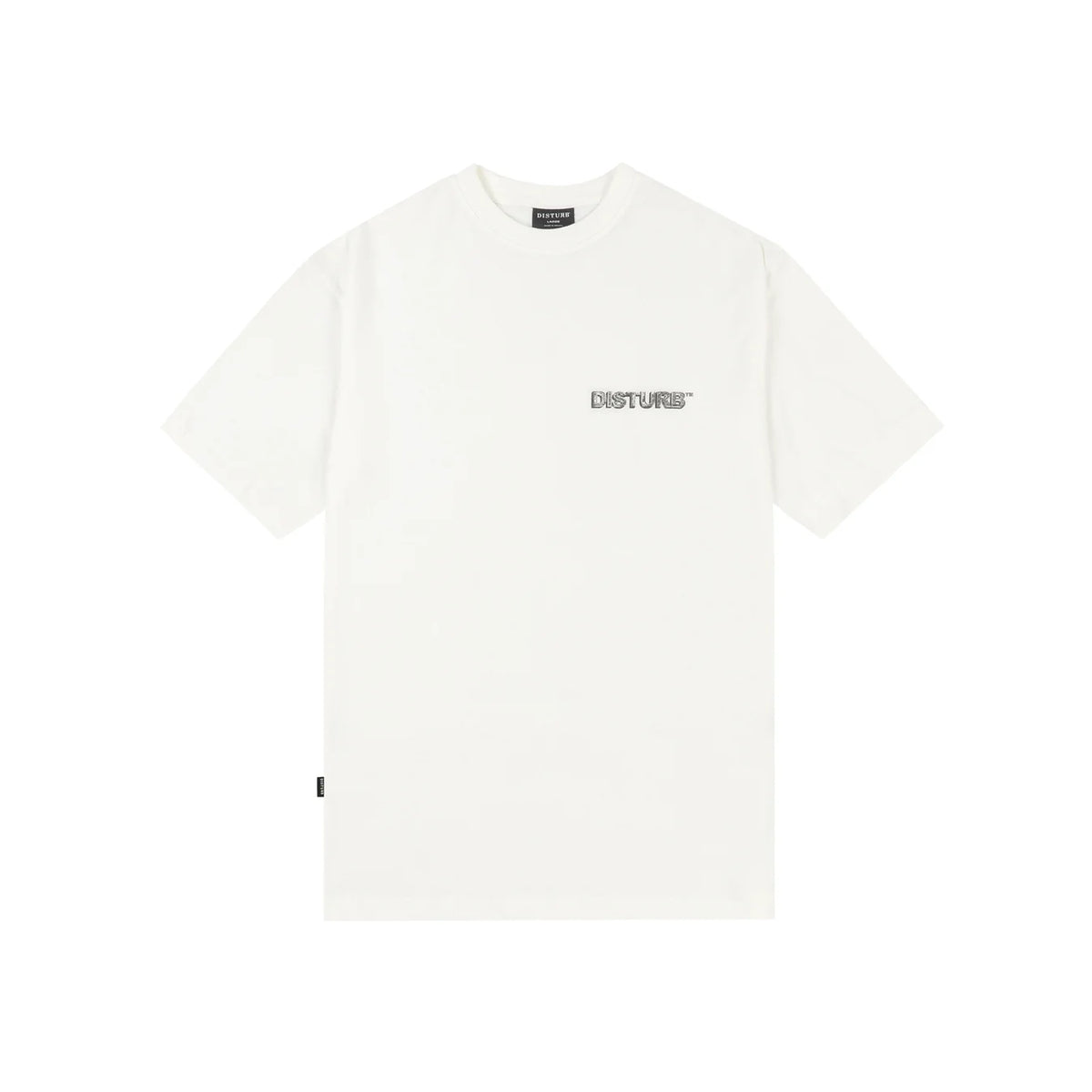 Camiseta Built By Disturb Off-White