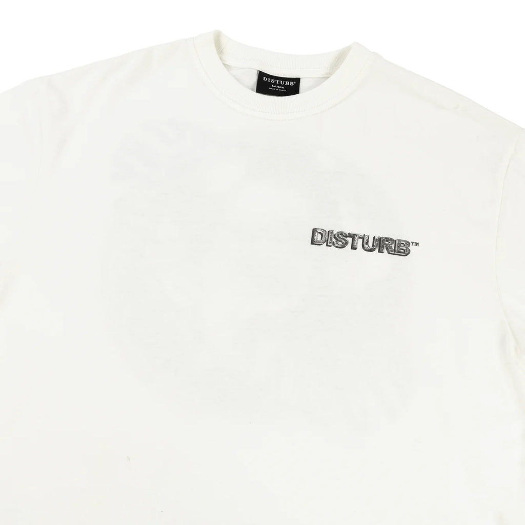 Camiseta Built By Disturb Off-White