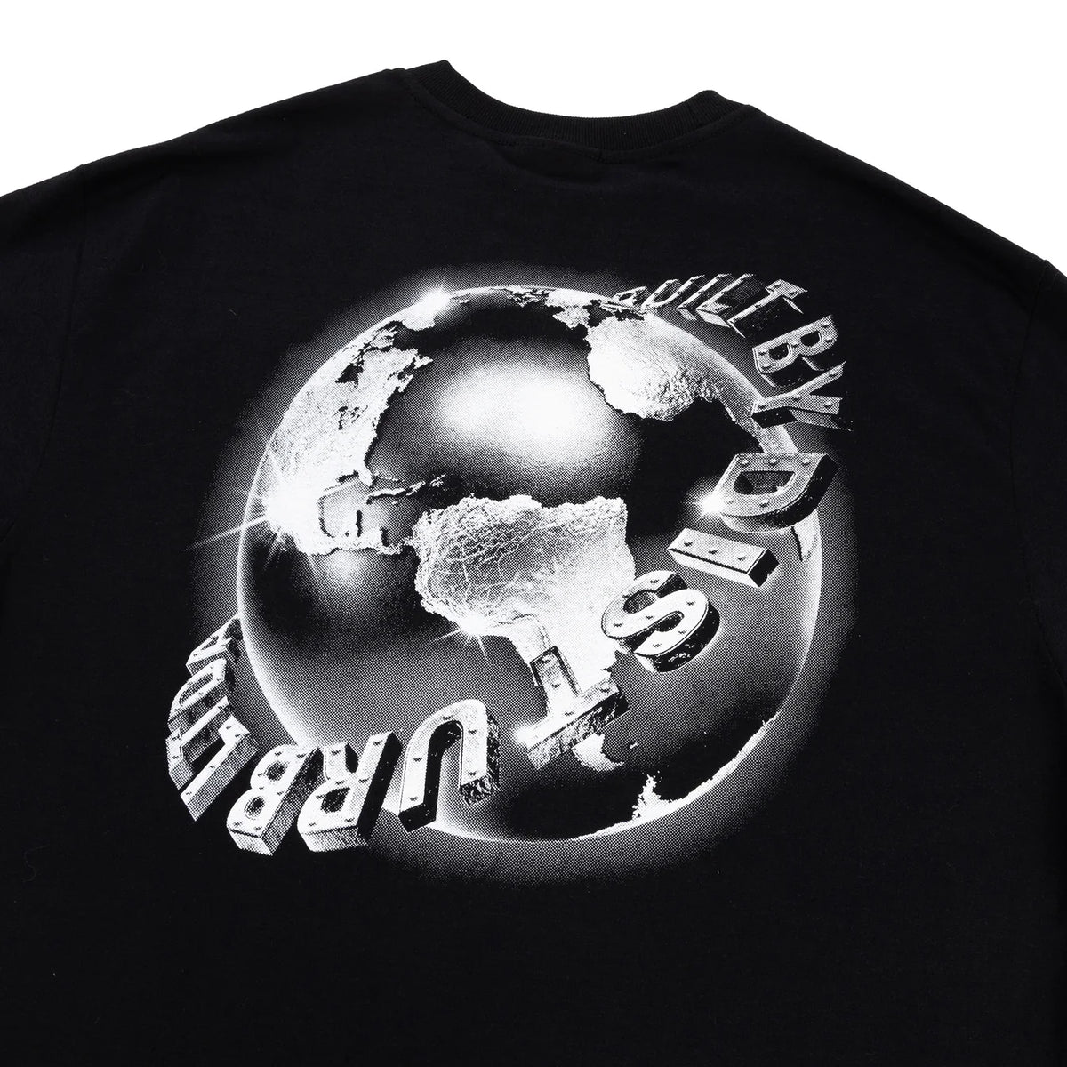 Camiseta Built By Disturb Preta