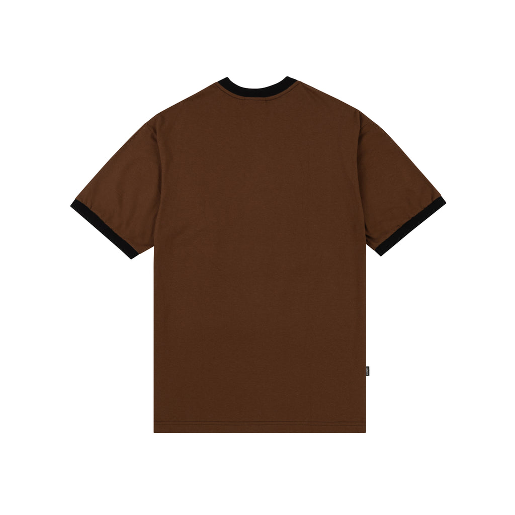 Camiseta Ringer Marrom Disturb