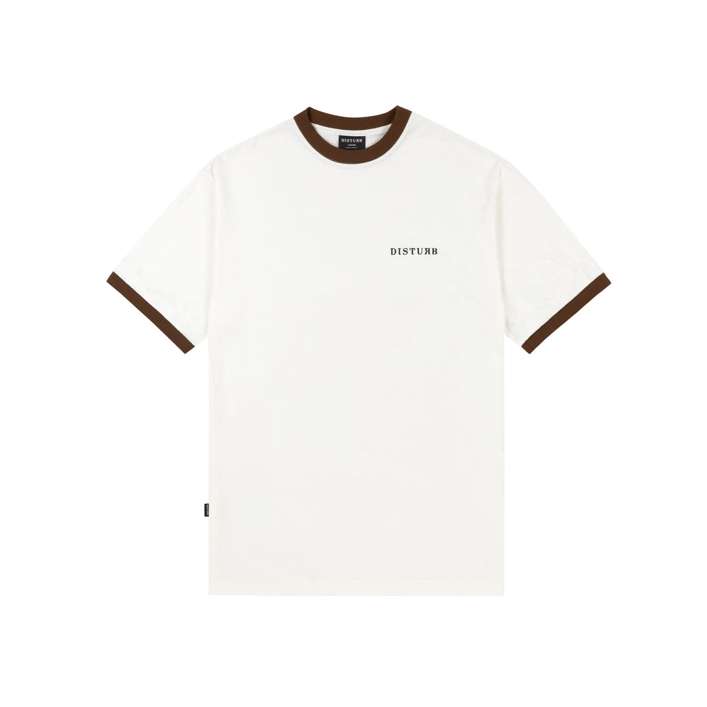 Camiseta Ringer Off-White Disturb