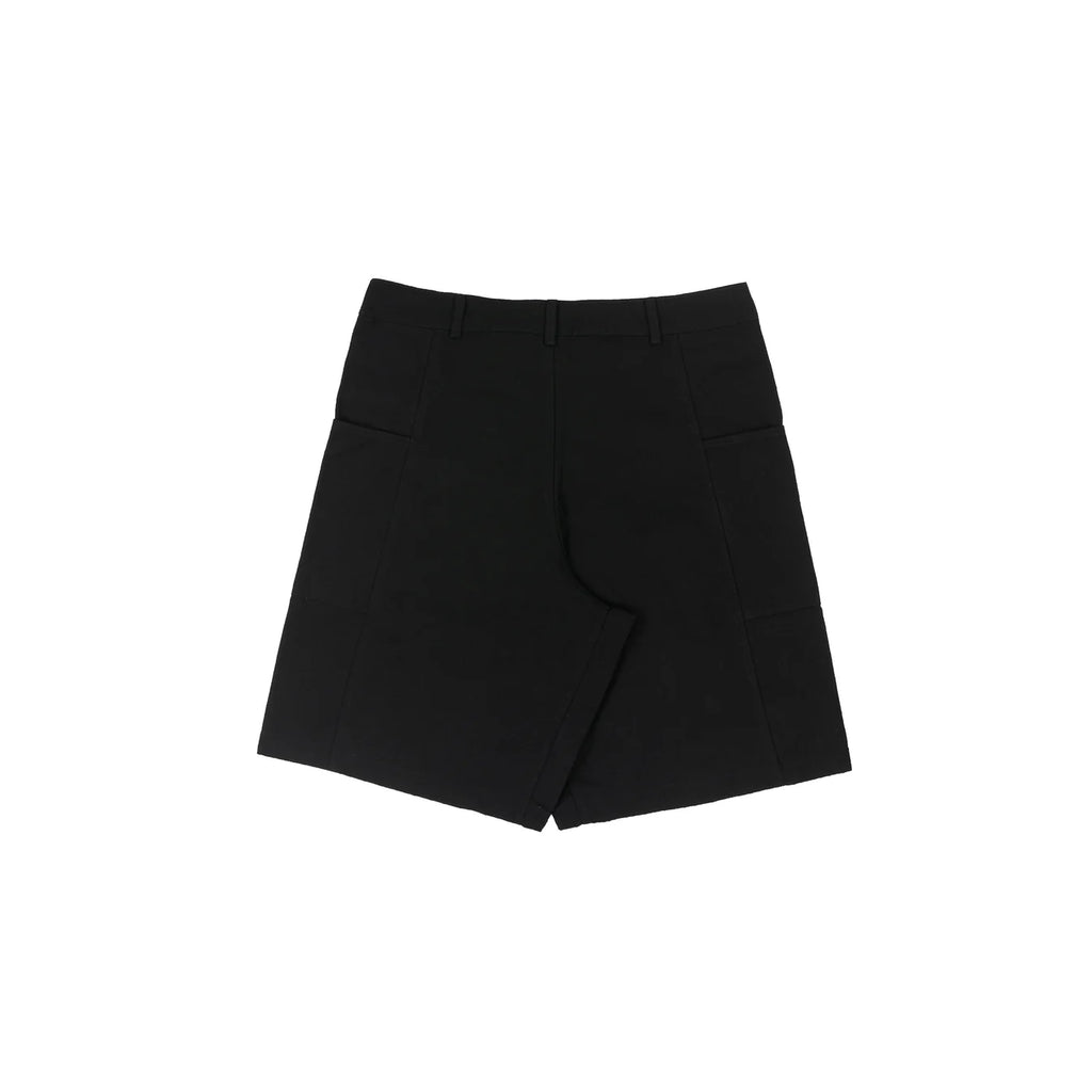 Wide Twill Shorts Preto Disturb