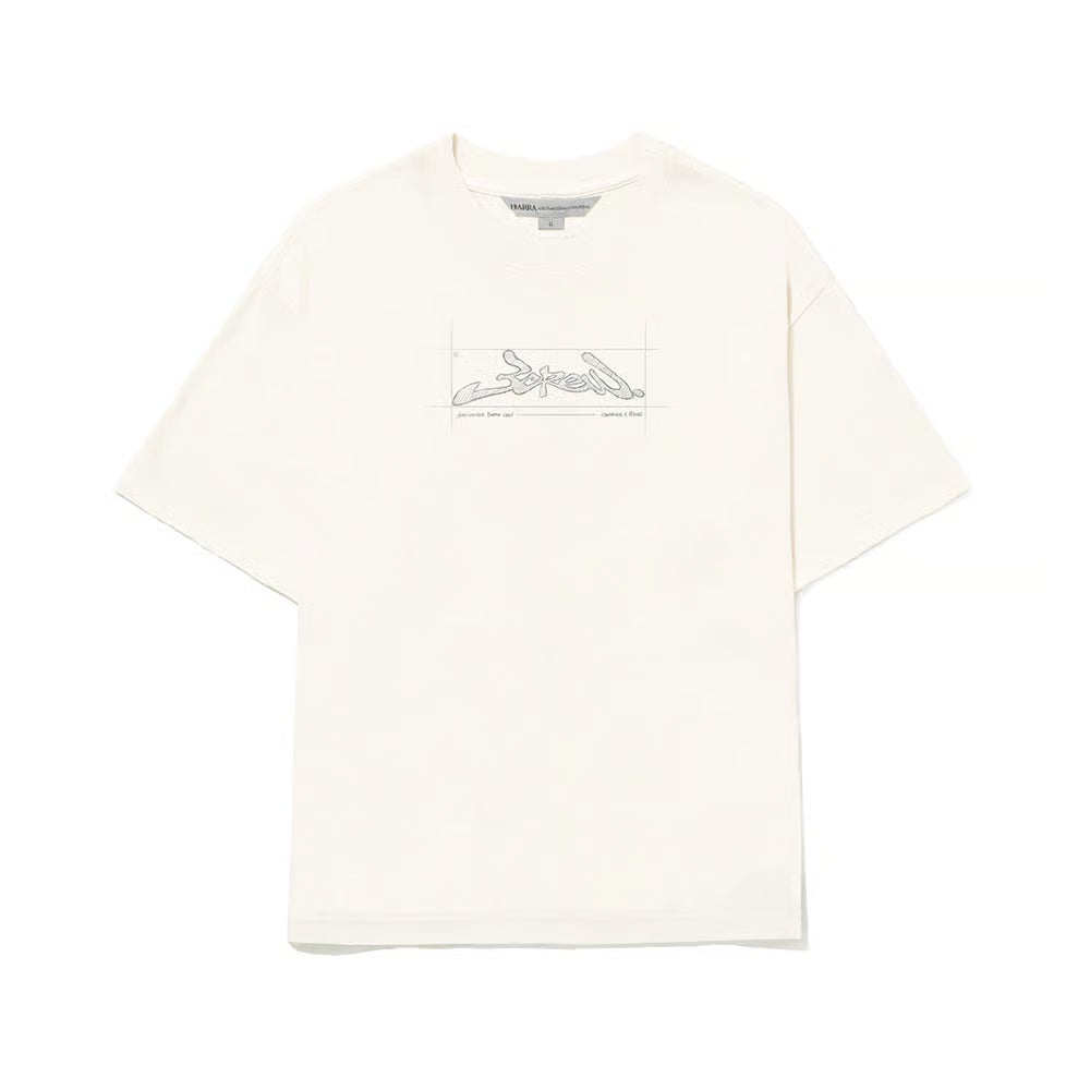 Camiseta Croqui Off-White Barra