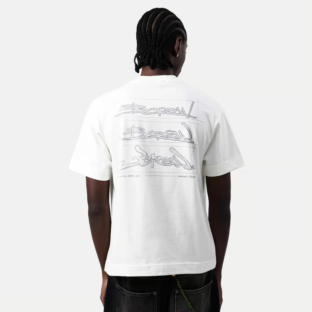 Camiseta Croqui Off-White Barra