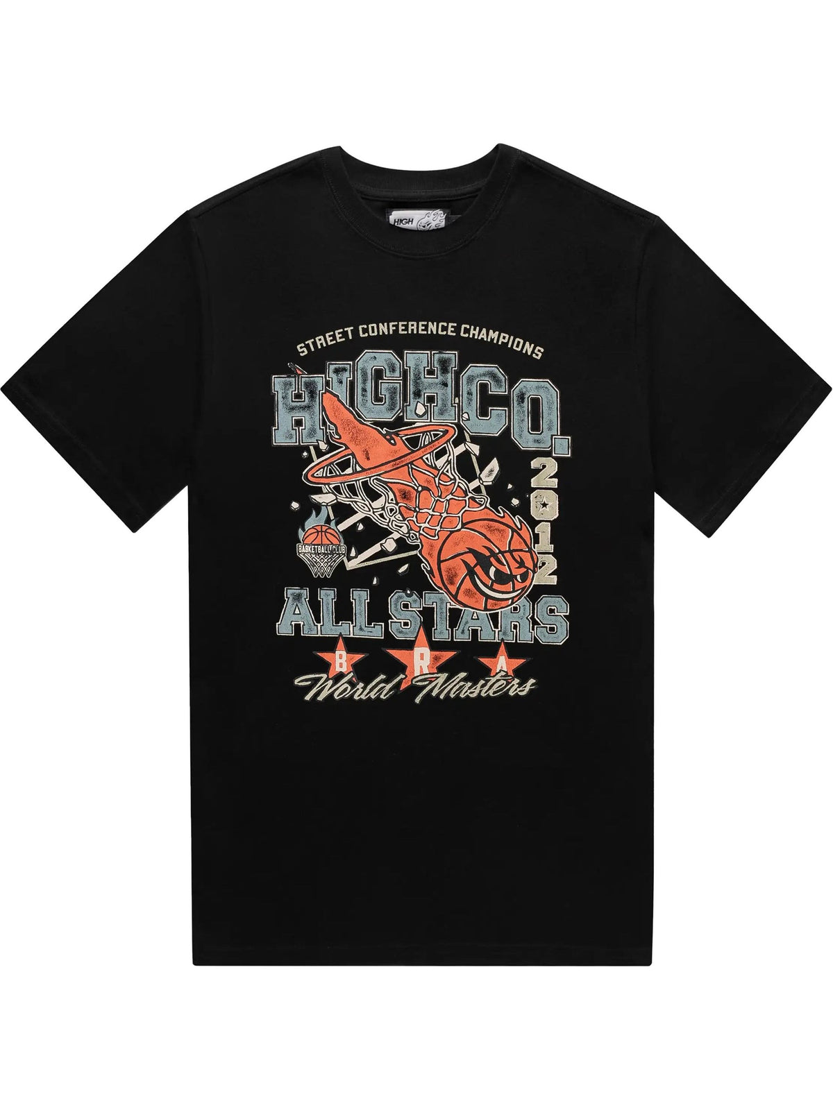 Camiseta Basketball Black High