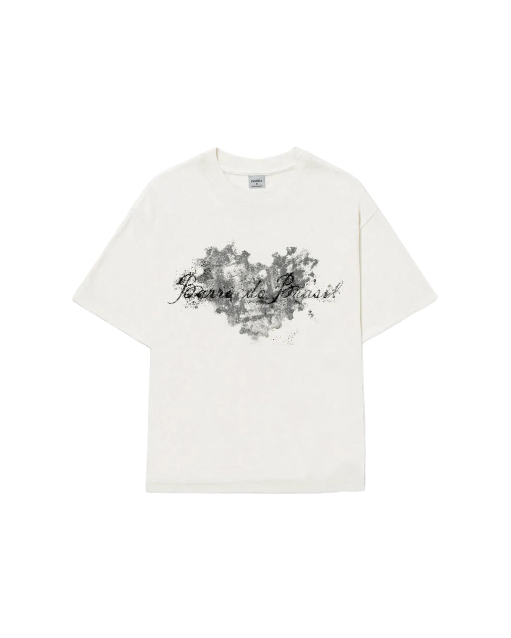 Camiseta Coração Remix Off-White Barra
