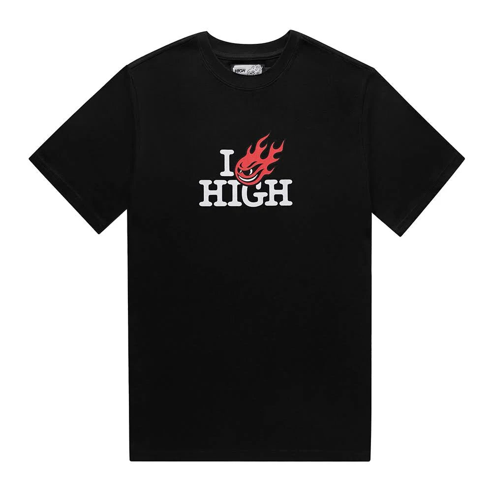 Camiseta I Love High Preta