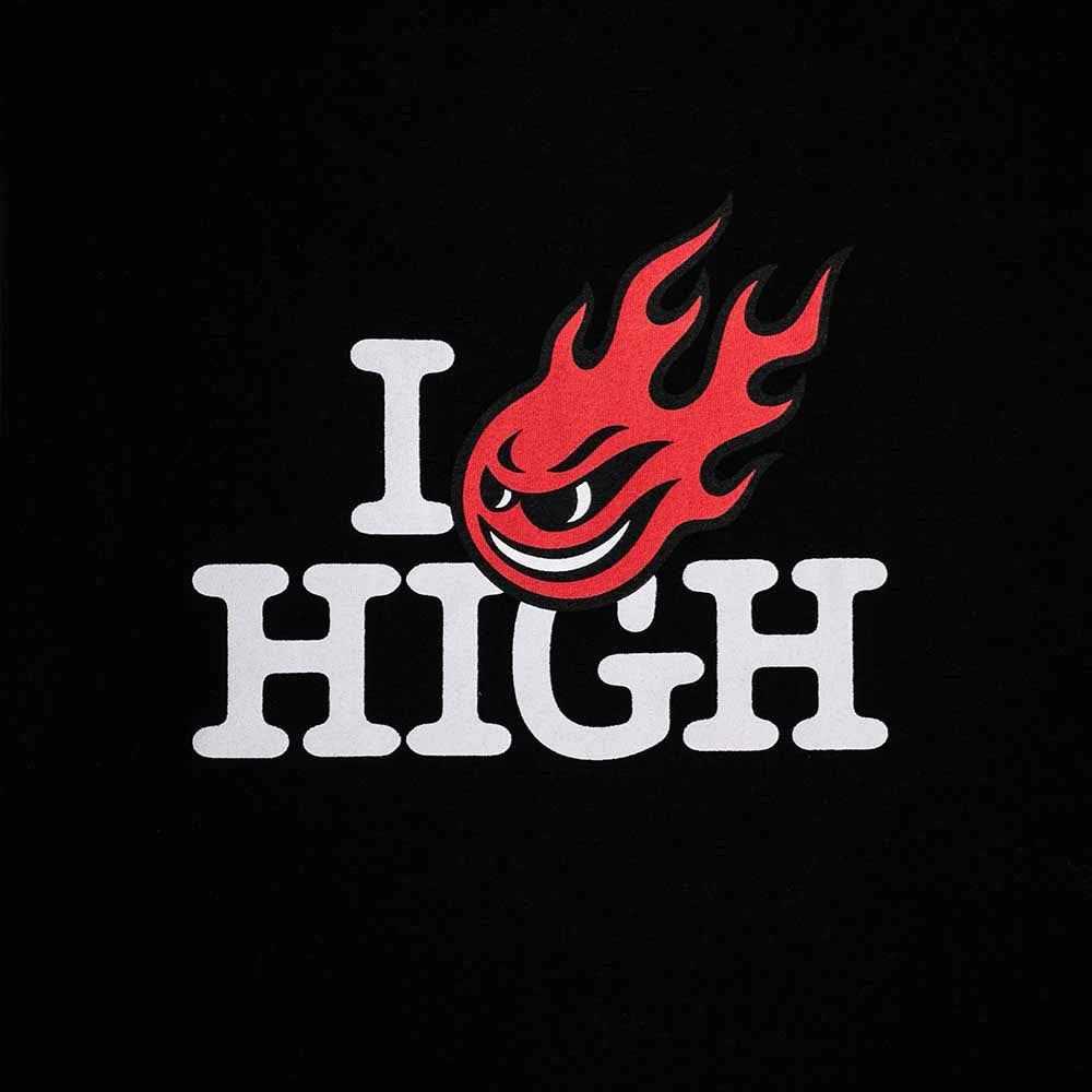 Camiseta I Love High Preta